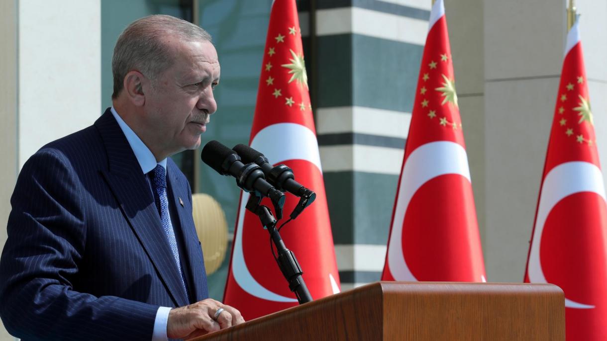 Erdoğan Polatlıban mondott beszédet a Sakaryai Győzelem 100. évfordulóján