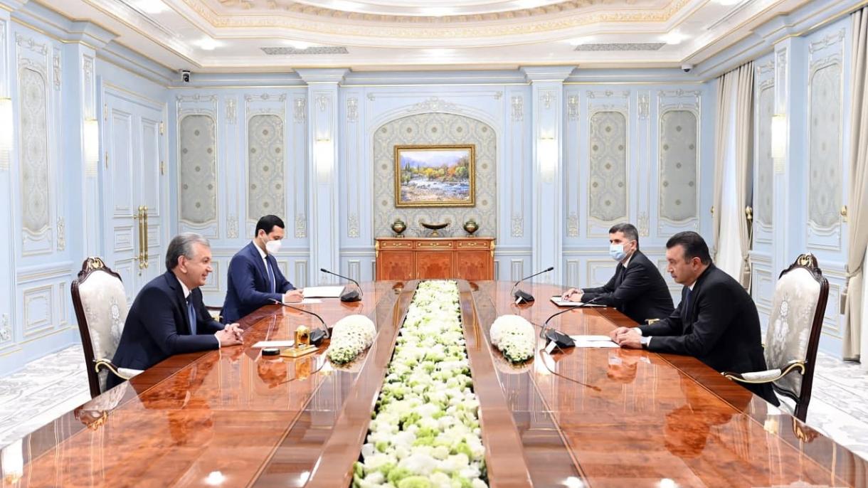 Shavkat Mirziyoyev Tojikiston Bosh vazirini qabul qildi