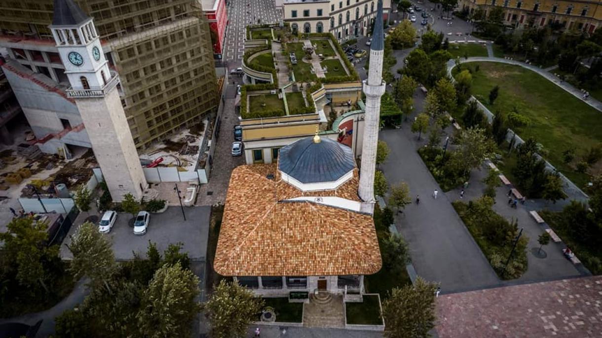 Tiran Edhem Bey Cami restorasyonu bitti_2.jpg