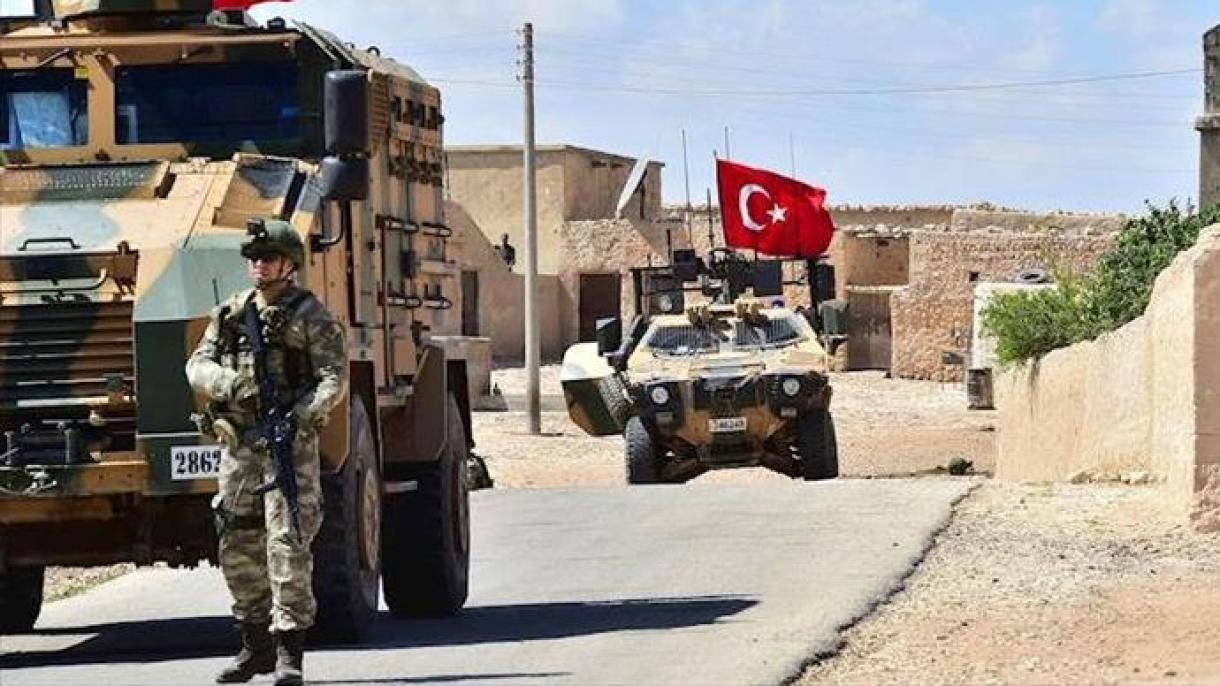 26-امین ماموریت گشت زنی نیروهای مسلح ترکیه در منبج به پایان رسید