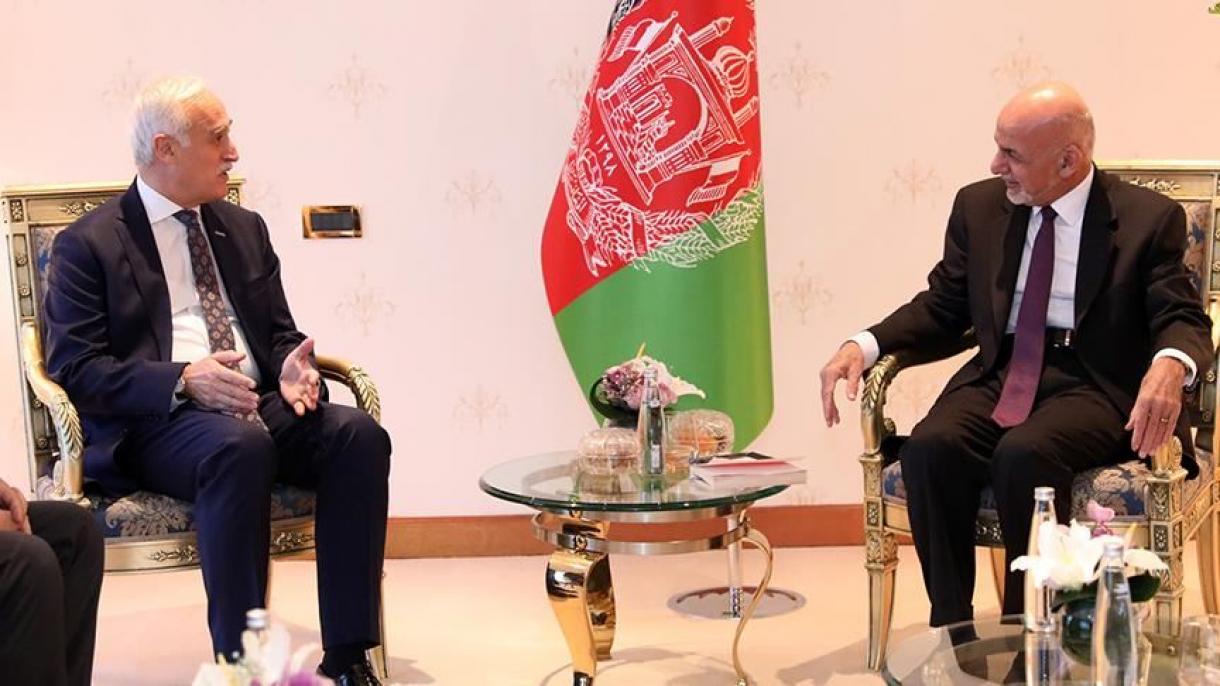 غنی اظهار داشت که خواهان سرمایهگذاری بیشتر تورکیه در افغانستان هستیم