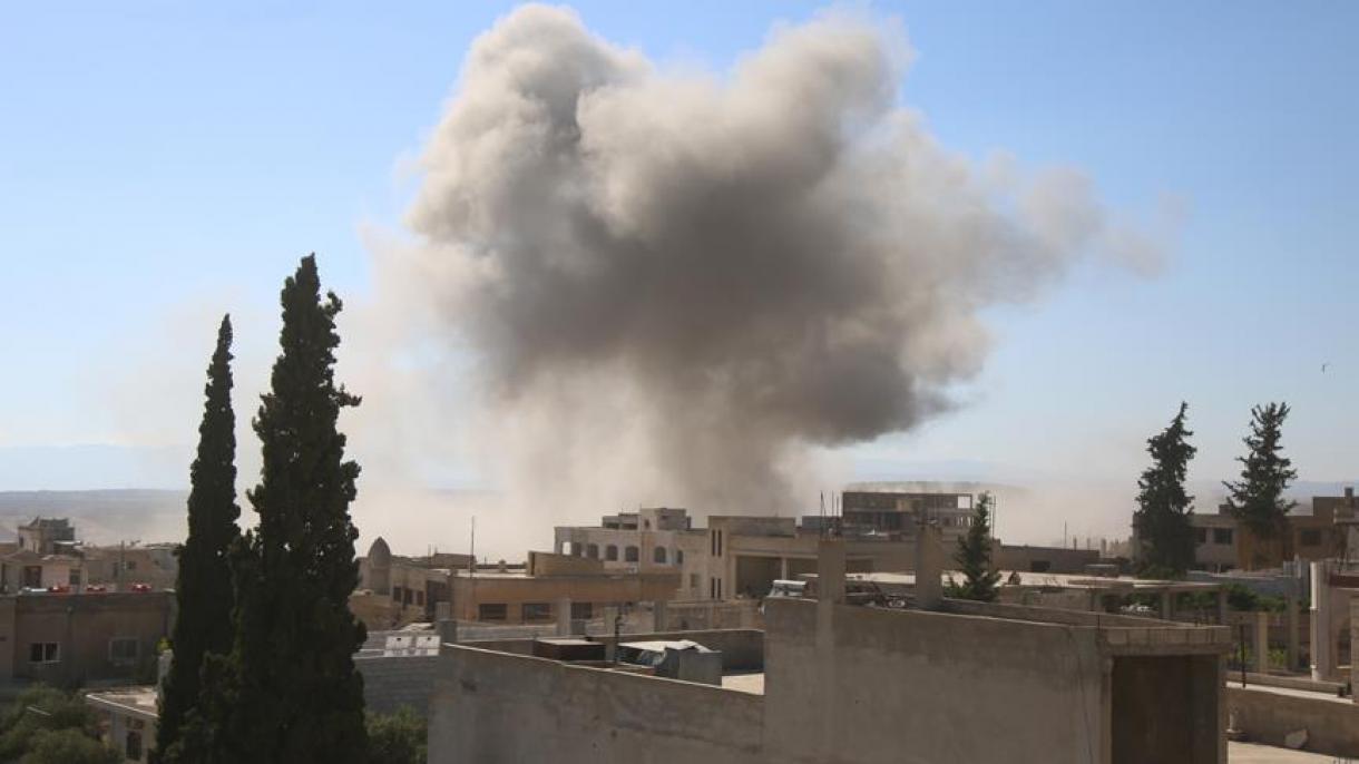 O regime sírio abre fogo de artilharia ao ponto de observação da FAS