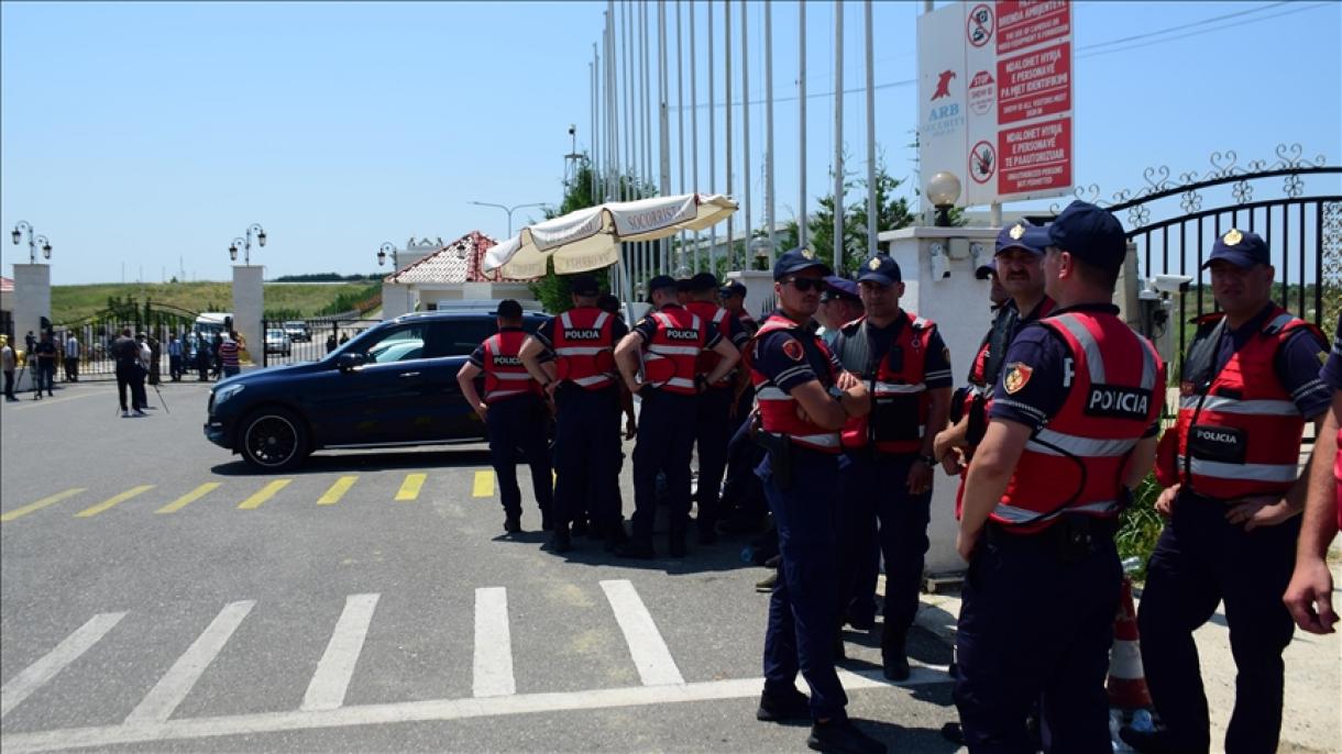 پلیس آلبانی از اردوگاه گروه "مجاهدین خلق" بازرسی کرد