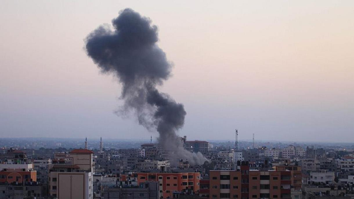 以色列对加沙地带发动空袭