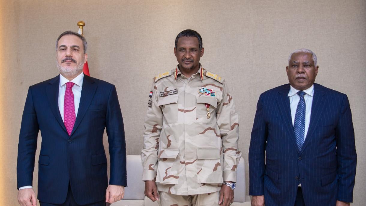 国家情报局局长菲丹出访苏丹