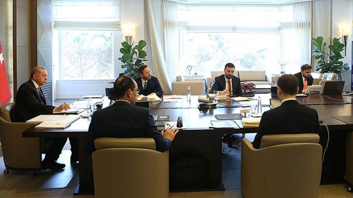 اجلاس کابینه ریاست جمهوری ترکیه آغاز شد