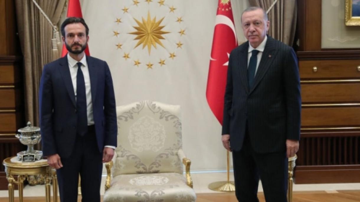 Il presidente Erdogan riceve il presidente della CEDU, Robert Spano