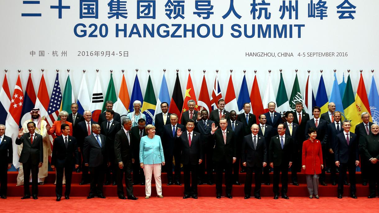 Qıtayda G-20 Sammitı başlandı