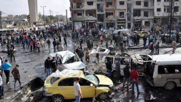 叙利亚发生炸弹袭击 150多人失去生命