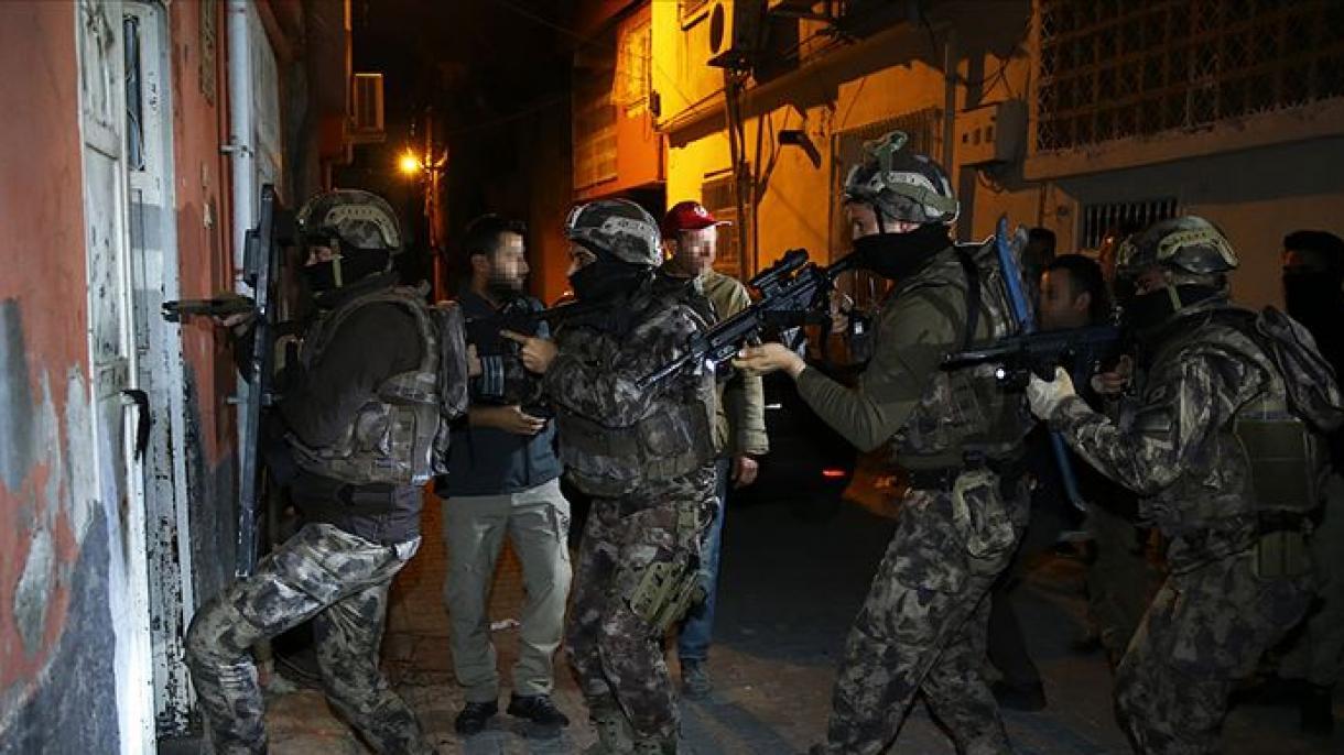 Forças de segurança turcas prenderam 354 suspeitos detidos do DAESH em quatro meses