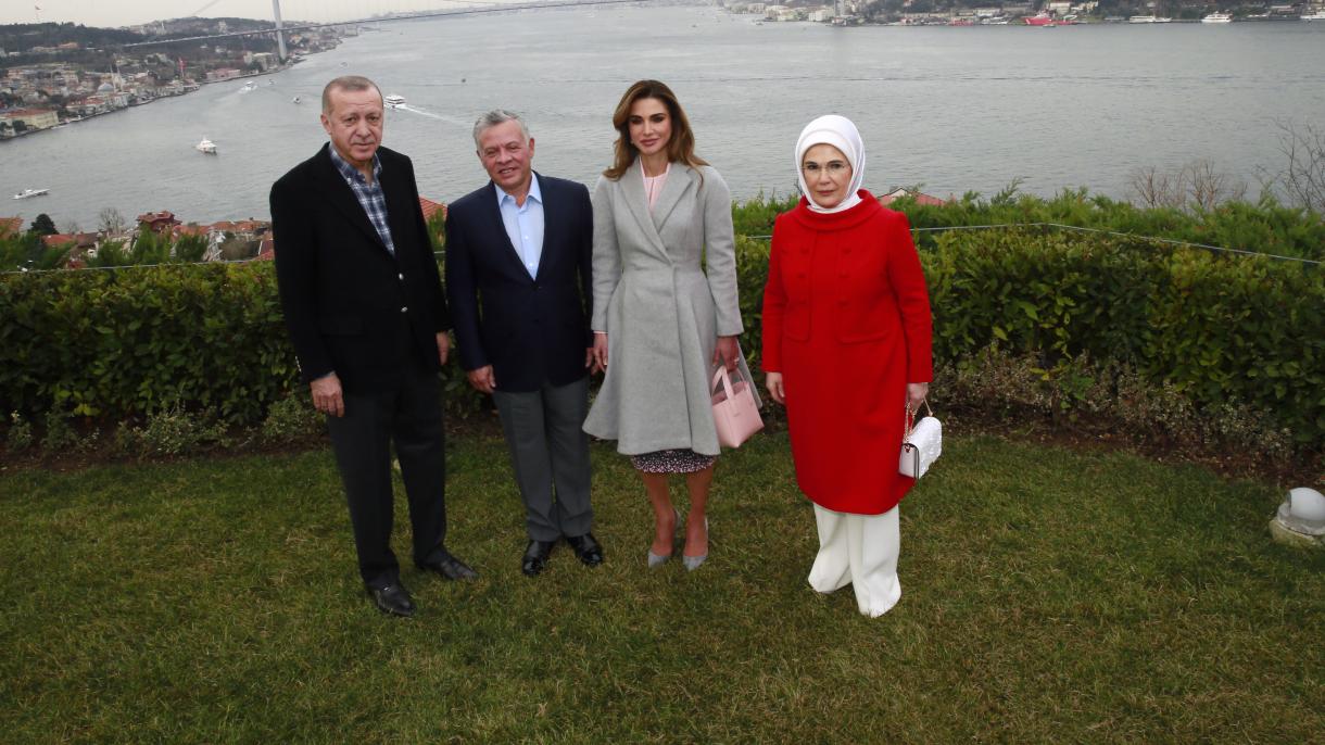 土耳其总统与约旦国王共进早餐