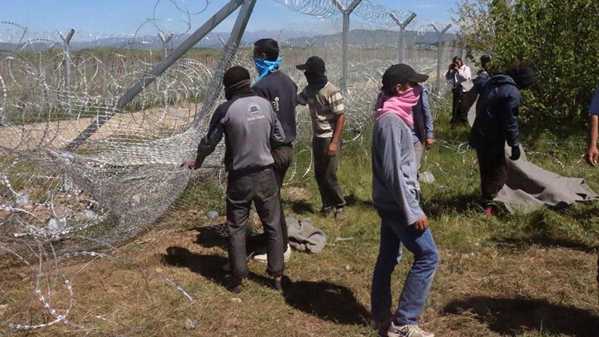 Han resultado heridos muchos refugiados en los disturbios en la Isla Lesbos de Grecia