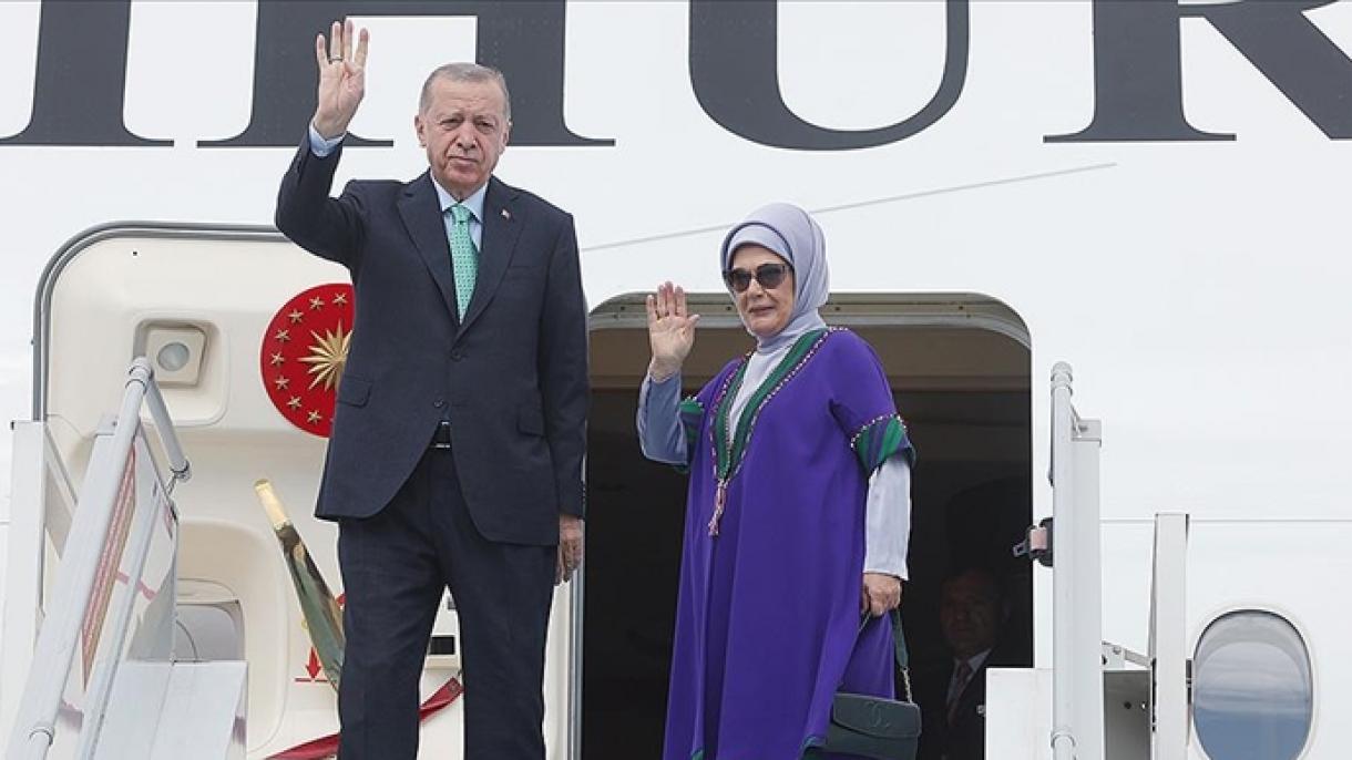 Prezident Erdogan Hindistana Gitdi