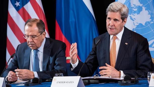 حمایت وزرای خارجه آمریکا و روسیه از مذاکرات سوریه در ژنو