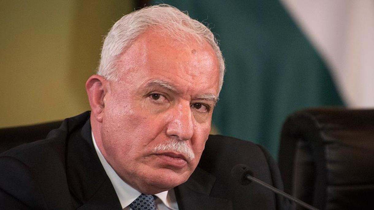 اسرائیلی مظالم:فلسطینی وزیر خارجہ فوجداری عدالت پہنچ گئے