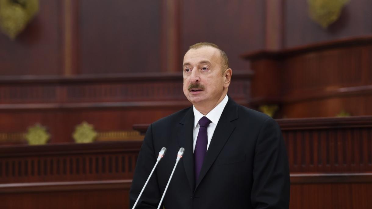 علی اف تصمیم به انحلال پارلمان آذربایجان گرفت