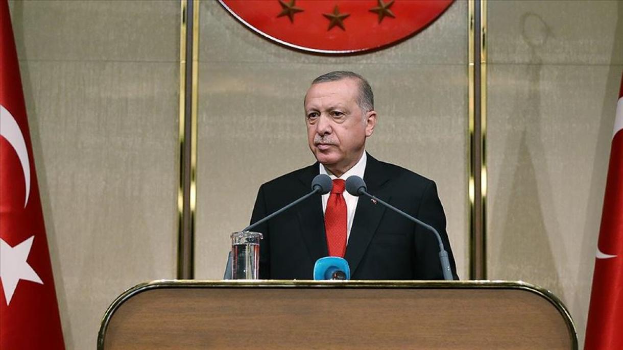 Эрдоган: «Аялга каршы жасалган бардык кылмыштарга наалат айтамын»