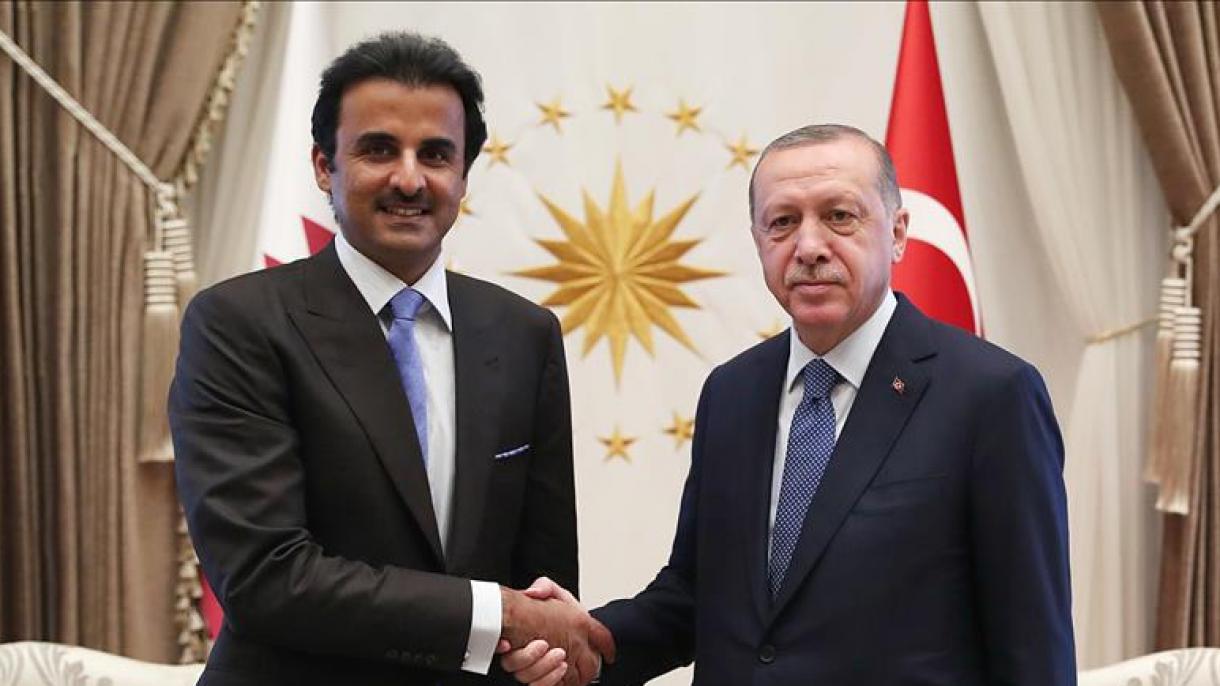 El emir de Qatar, Al Thani, realiza una visita oficial a Türkiye