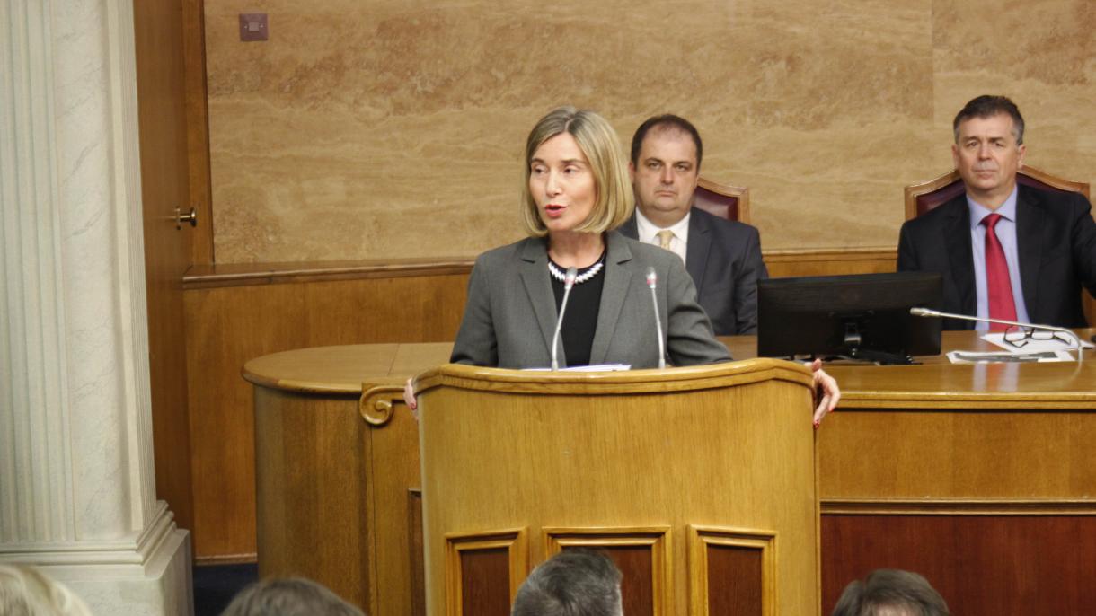 მოგერინი ბალკანეთის ქვეყნებში ვიზიტს განაგრძობს