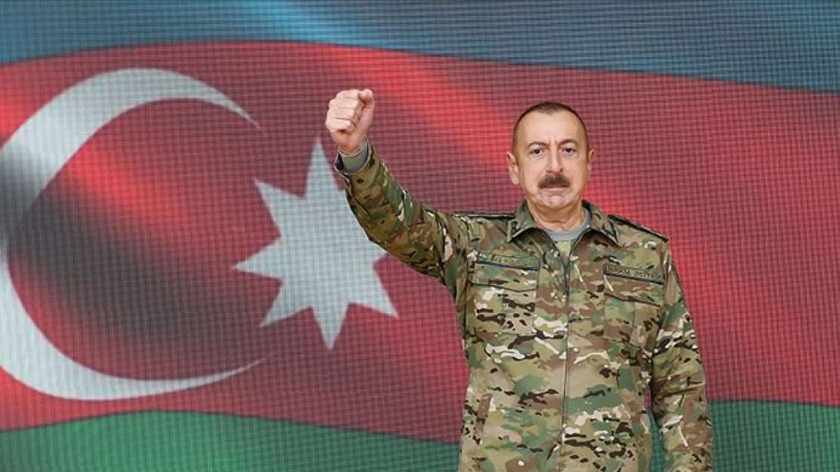 Ilhom Aliyev:"Shusha shahri ishg’oldan ozod etildi"