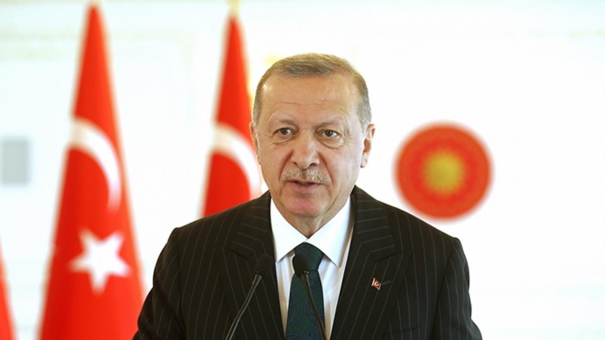 Prezident Erdogan Halkara Eneler güni mynasybetli gutlag ýüzlenmesini çap etdi