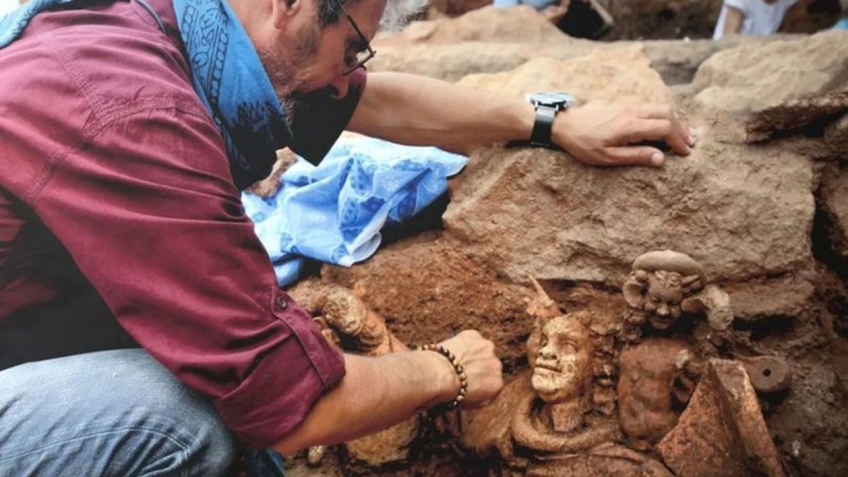 Excavaciones en Ordu destapan una estatua de Dioniso y más estructuras fascinantes