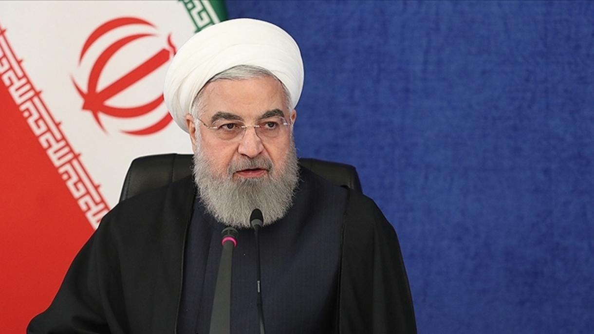 روحاني : د ایران مقامت به امریکا په ګونډو کړي