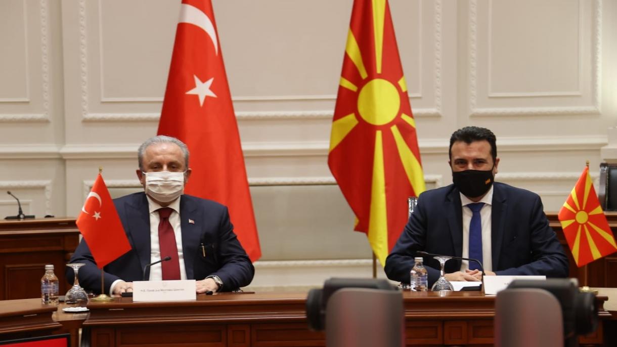 Meclis Başkanı Mustafa Şentop Kuzey Makedonya Başbakanı Zoran Zaev Görüşmesi5.jpg