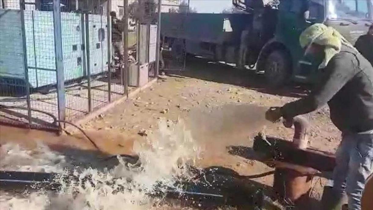 La Turquie approvisionne les zones syriennes libérées du terrorisme en eau potable