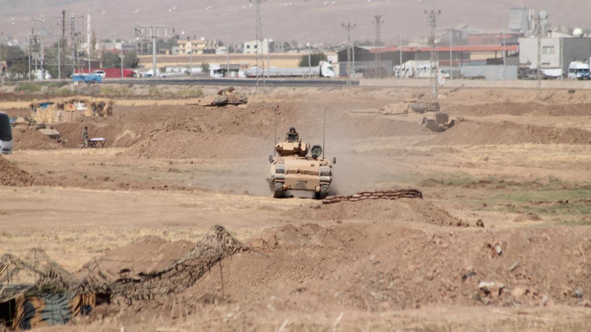 مانور نظامی نیروهای مسلح ترکیه در گذرگاه هابور همچنان ادامه دارد