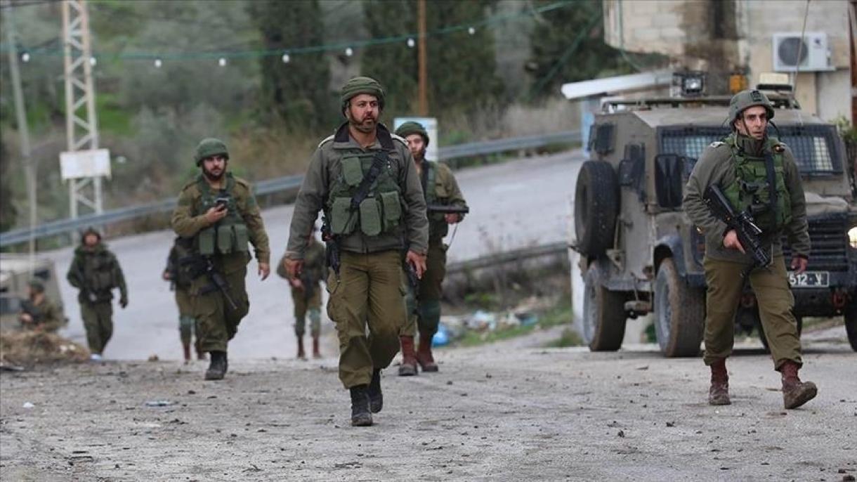 قابض اسرائیلی فوج کی فائرنگ،1 فلسطینی شہید،13زخمی