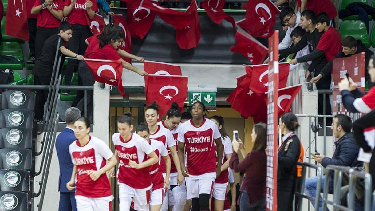 土耳其女篮明日与中国女篮进行热身赛