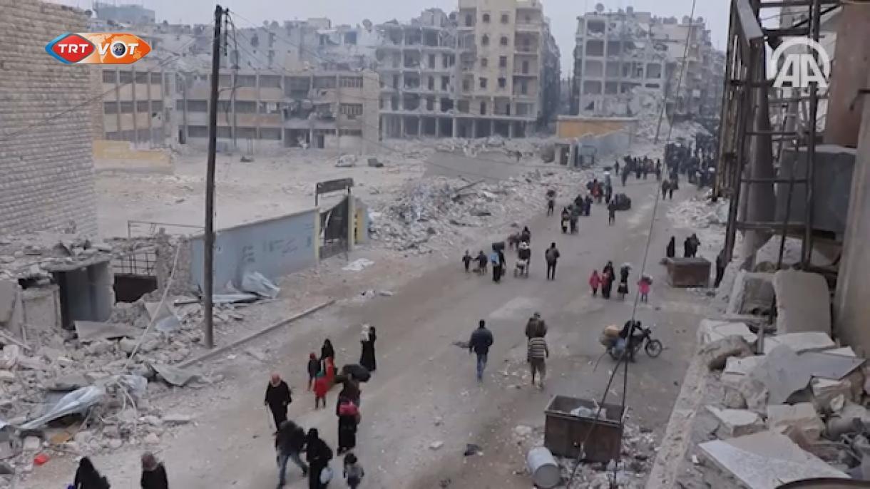 مردم وحشت زده حلب، در هراس وقوع یک قتل عام بزرگ هستند