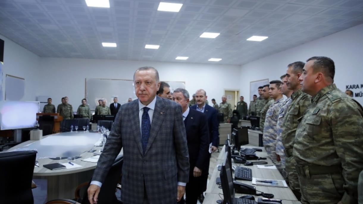 Publican un vídeo sobre la visita de Erdogan al Centro de Mando de Operaciones en Şanlıurfa