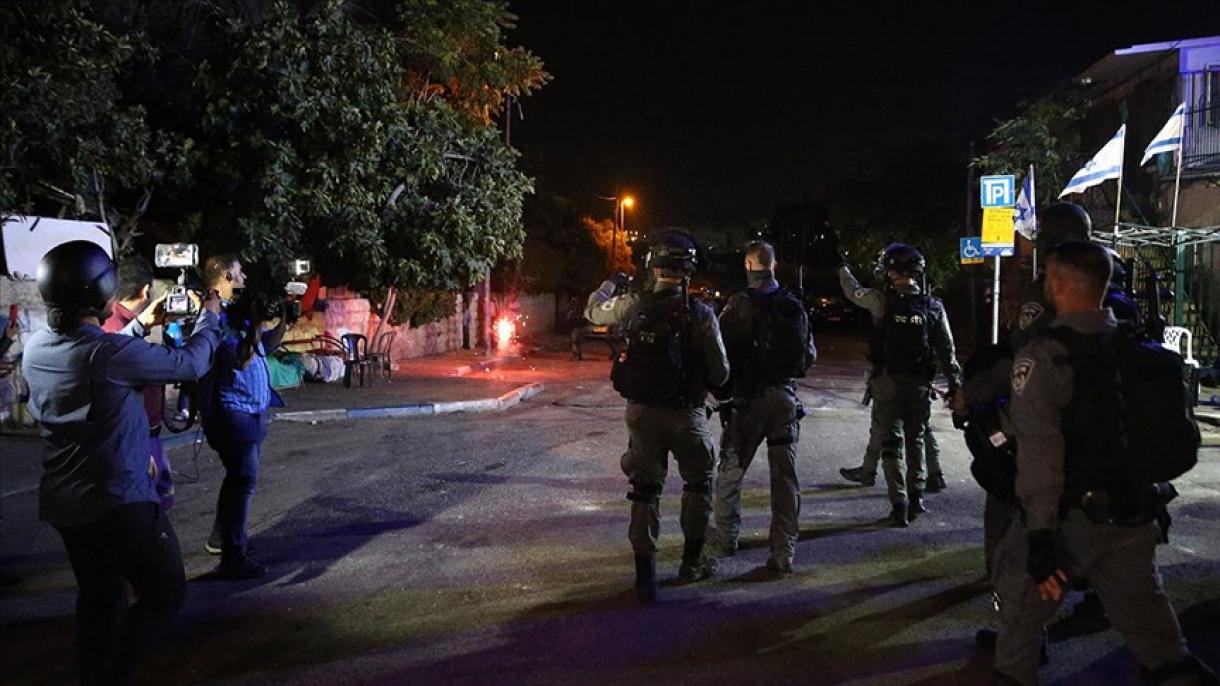 以色列警察袭击巴勒斯坦人致3人受伤