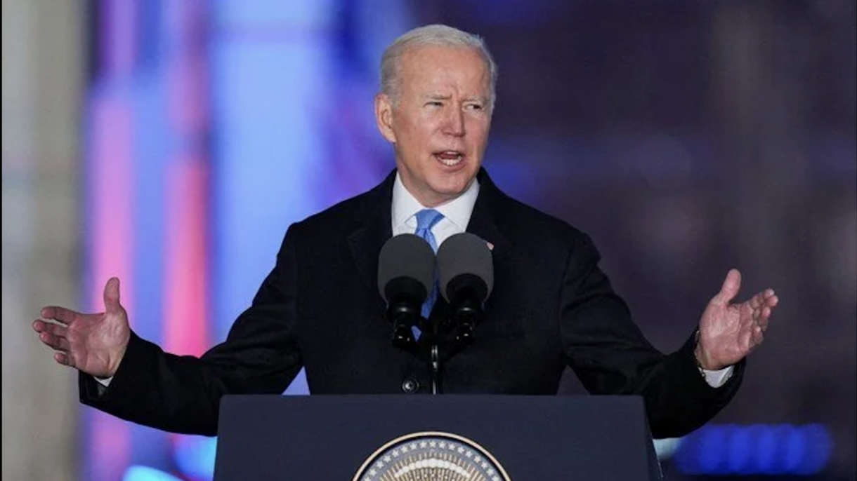 Biden utilizó el término "genocidio" para las acciones de Rusia en Ucrania