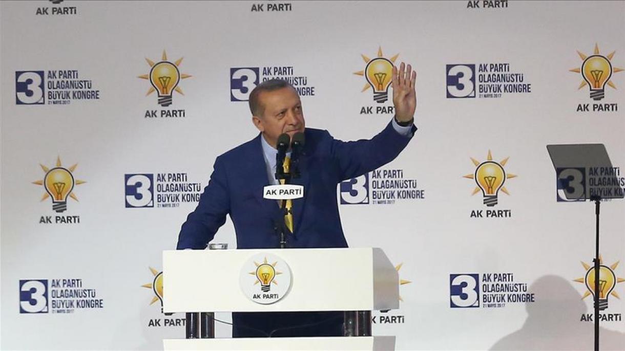 АК Партияда Эрдогандын экинчи мезгили башталды