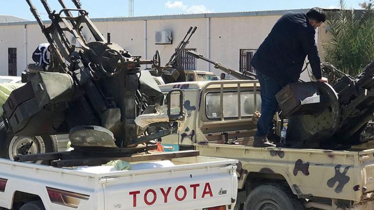 لیبیا-دا میللی هم رای‌لیک حکومتی خفتره قوه لرینه قارشی هوجوم باشلادیب