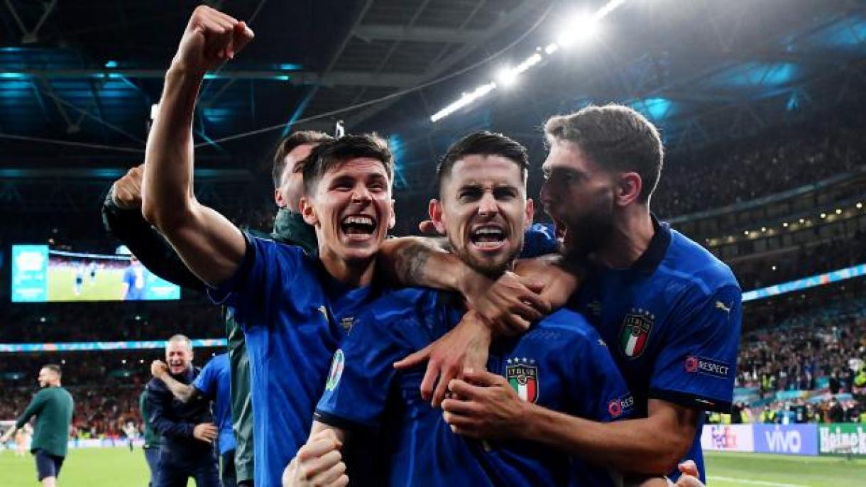 یورو-2020: ایتالیا ایسپانیانی مغلوب ائده‌رک 4-جو دفعه فینالا یوکسلیب