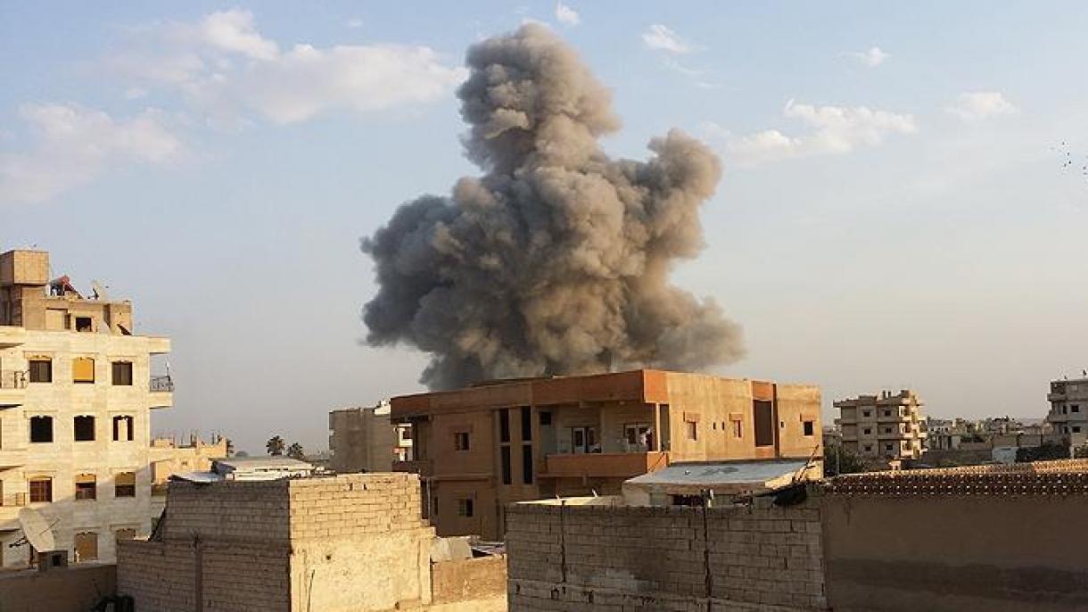 الراقہ شہر پر فضائی حملے،24 گھنٹوں میں 78 افراد ہلاک