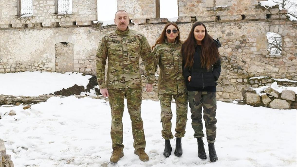 eliyéw fuzuli we xojawendni ziyaret qildi