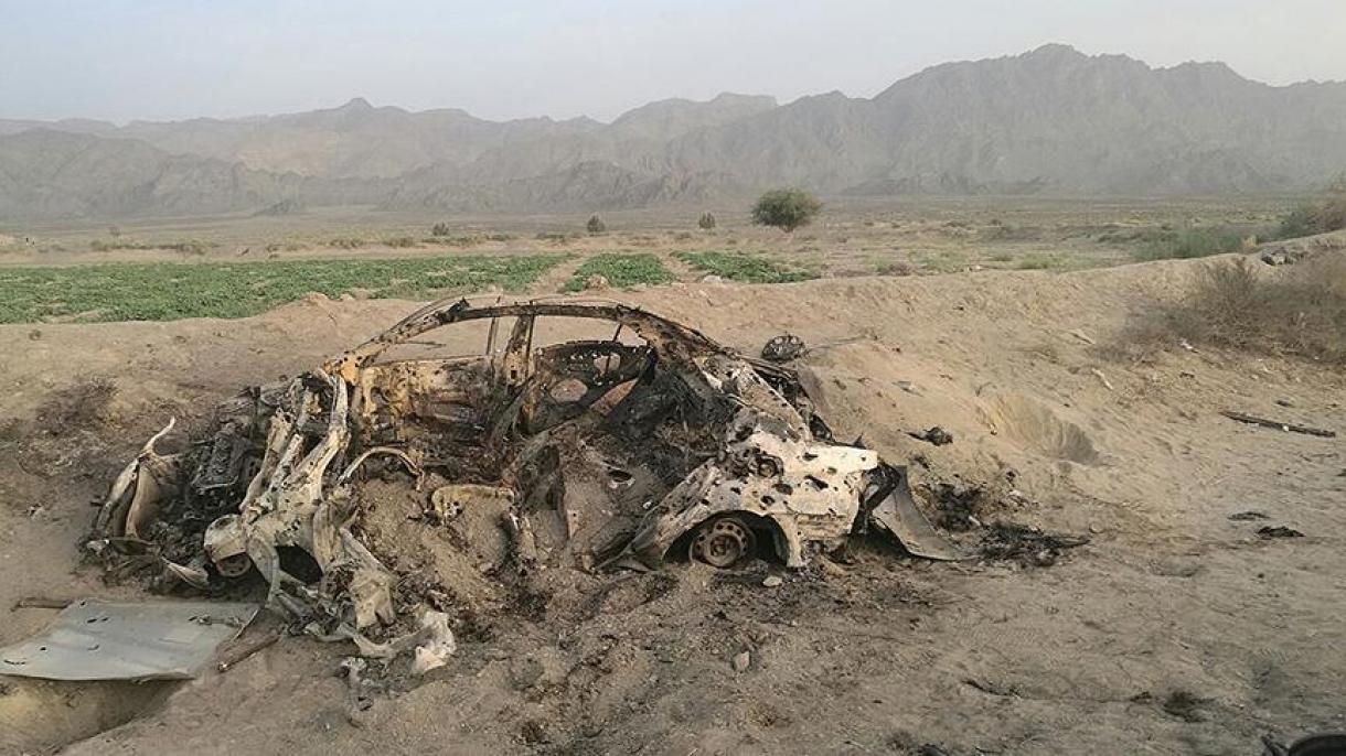 ایالات متحده امریکا و منصور رهبر قبلی گروه تروریستی طالبان
