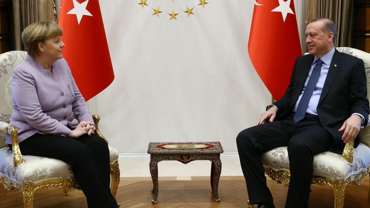 سفر صدر اعظم آلمان به ترکیه