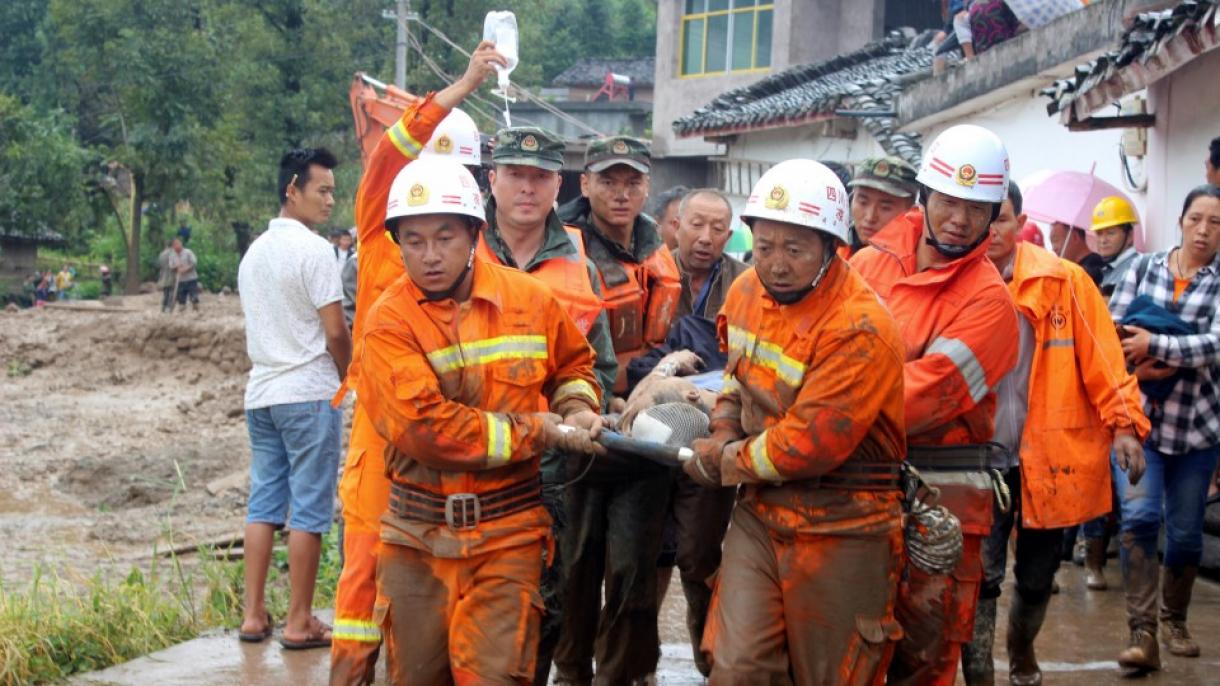 中国云南发生山体滑坡 7死