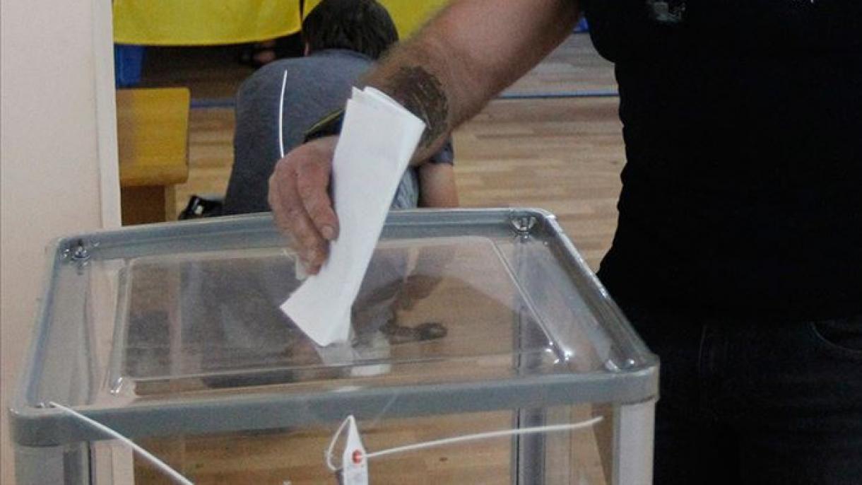 انتخابات محلی در اوکراین برگزار شد