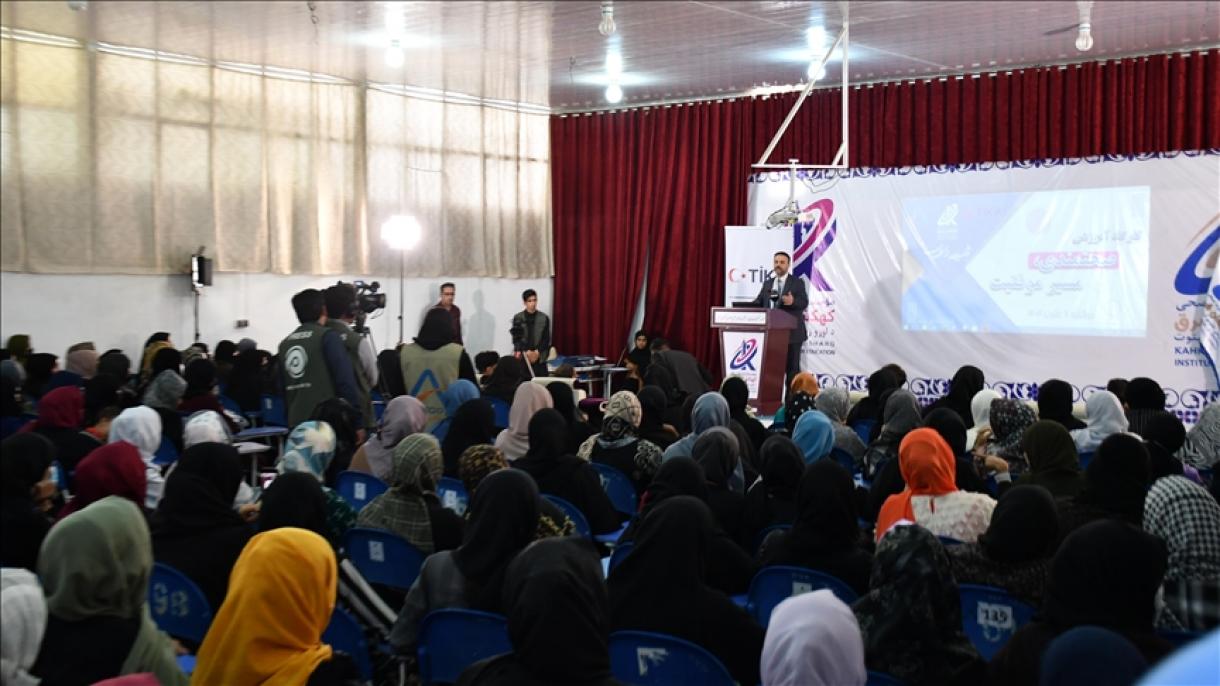 Agenţia de Cooperare şi Coordonare Turcă a înființat un atelier pentru femeile din Afganistan