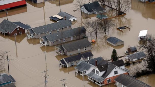 Dos fallecidos por las inundaciones en Estados Unidos