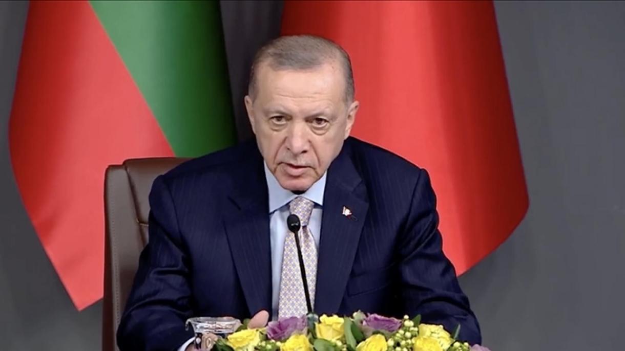 Ärdoğan: “Bez Bolgariya belän mönäsäbätlärne tağın da üsterü ölkäsendä urtaq iradägä iyä”