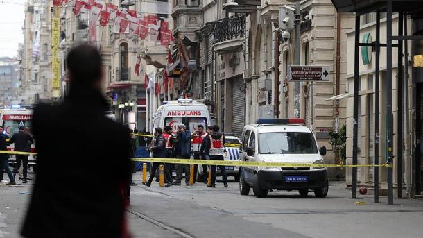 土耳其政府要员对伊斯坦布尔恐怖袭击表示谴责