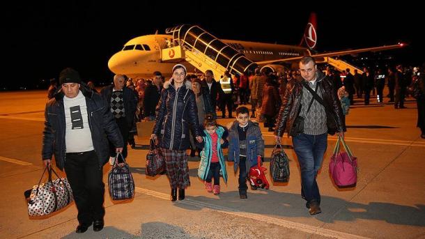 Os turcos Ahiska retornam à sua terra natal